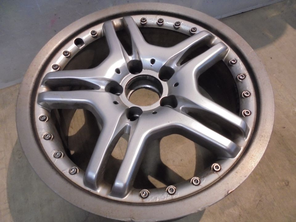 1x 17zoll Alufelge 8x17 ET38 LK 5x112 passend z.B. Mercedes ec. in Harrislee