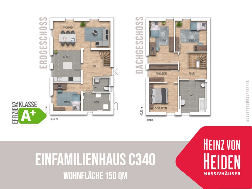 Einfamilienhaus C340 - Neubau in Schleusegrund - Haus mit 150 qm - inkl. PV-Anlage in Schleusegrund