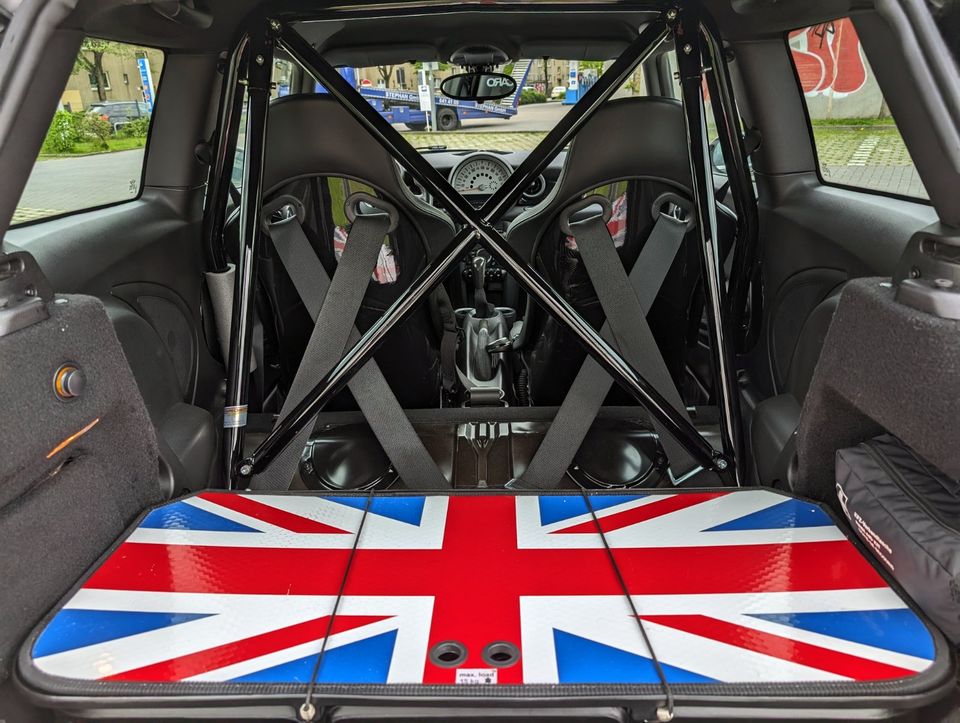 Mini R56 JCW Tracktool - KW Clubsport, Recaro Pole, Wiechers, HJS in Hamburg