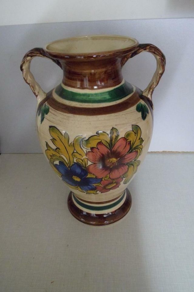 Jasba Vase mit Blumendekor in Dillingen (Saar)