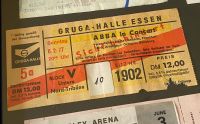 Original Konzert-Ticket: ABBA, 1977 in Essen, Gruga-Halle Nordrhein-Westfalen - Telgte Vorschau