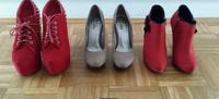 3 verschiedene hochhackige Schuhe. Kreis Ostholstein - Ahrensbök Vorschau