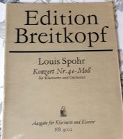 Noten - Louis Spohr Konzert 4e+ Konzert 3f  Klarinette +Orchester Nordrhein-Westfalen - Havixbeck Vorschau