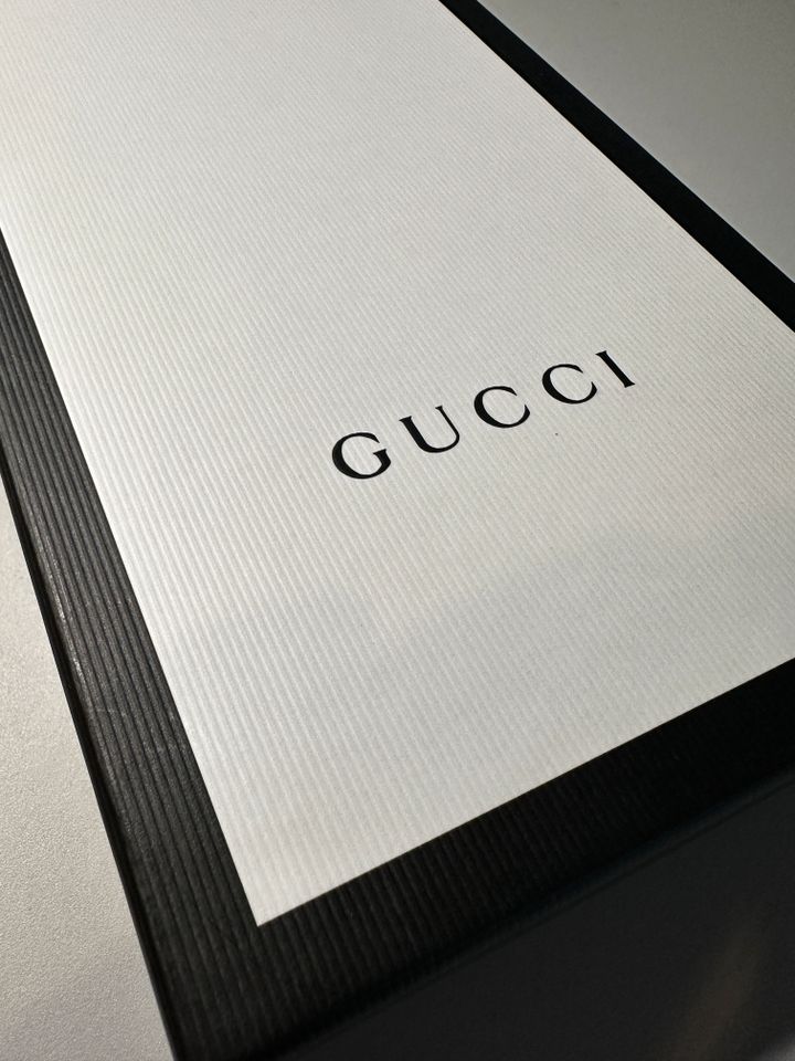 Gucci Geldbörse - Mod: 558959 Leder, Schwarz/Silber in Haibach Unterfr.