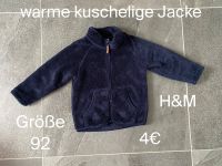 Warme kuschelige Jacke H&M Größe 92 Bayern - Langquaid Vorschau