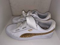 Sneaker Turnschuhe weiße Schuhe Sportschuh Puma Gold Thüringen - Zeulenroda Vorschau