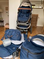 Joolz Geo 2 Kinderwagen Babywanne Sportsitz und viel Zubehör blau Frankfurt am Main - Berkersheim Vorschau