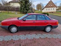 Audi 80 Baujahr 1990, Rot aus 1. Hand AUTOMATIK Hessen - Fritzlar Vorschau