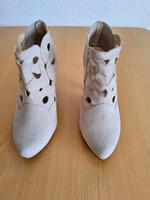 Stiefeletten von Catwalk Beige Größe 42 Niedersachsen - Wildeshausen Vorschau