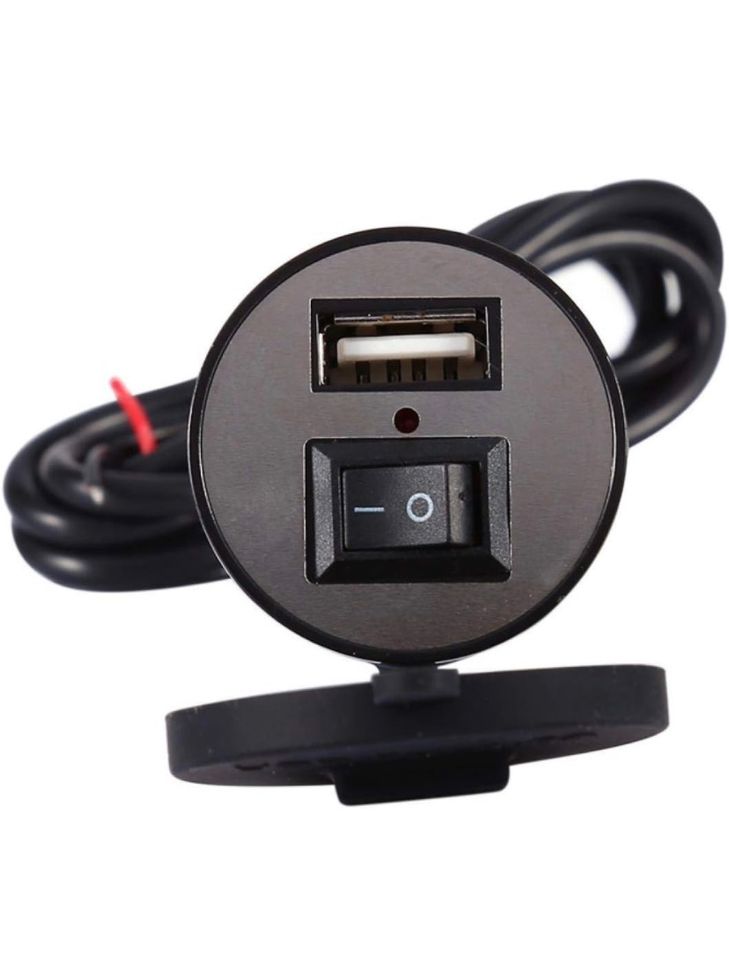 12 Volt USB Steckdose Ladegerät Anschluss Auto Wasserdicht in Achim