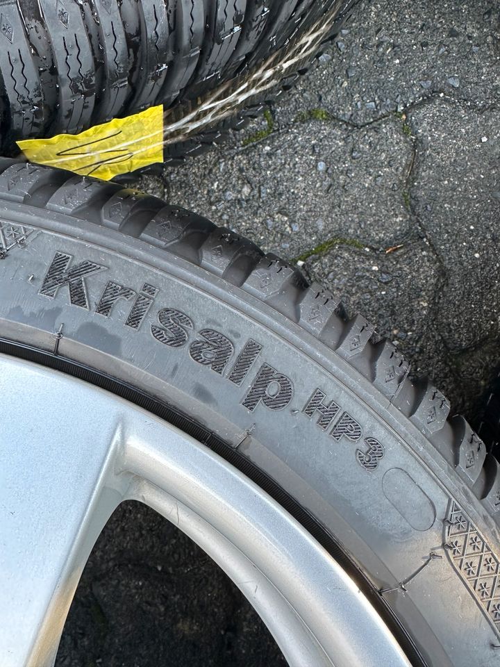 4x Alu + Winterreifen KLEBER Krisalp HP3 225/45R17 XL 94H - BMW in Neunkirchen Siegerland