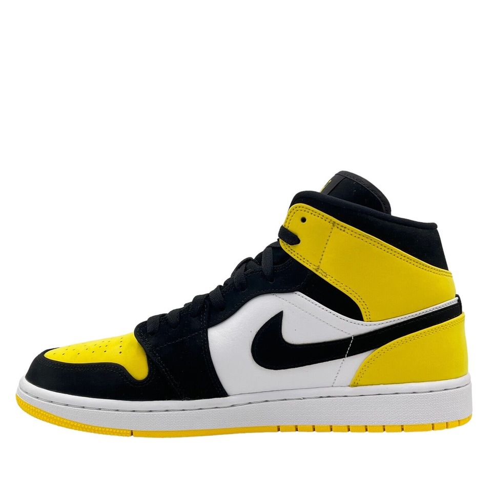 Nike Air Jordan 1 Mid Yellow Toe Black EU 46 in Berlin