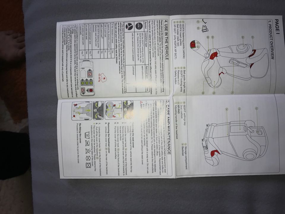 Kindersitz Römer universal 15-36 kg in Sehnde