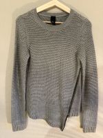 grauer Strickpullover asymmetrisch Baden-Württemberg - Ettenheim Vorschau