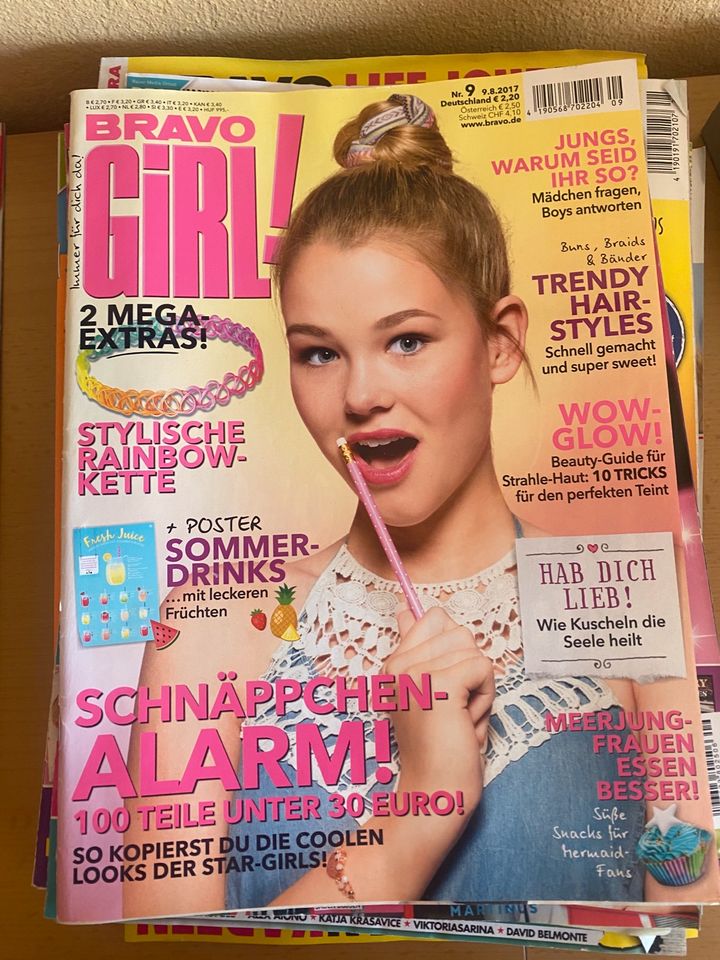 verschiedene Zeitschriften Bravo, BravoGirl, Topmodel, New Stars… in Hohenstein-Ernstthal