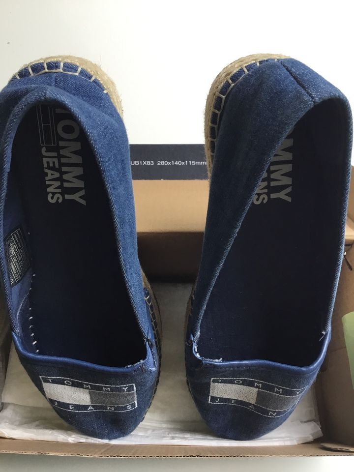 Tommy Hilfiger Espadrilles Blue Jeans Damen Winnie blau 40 in Fürth