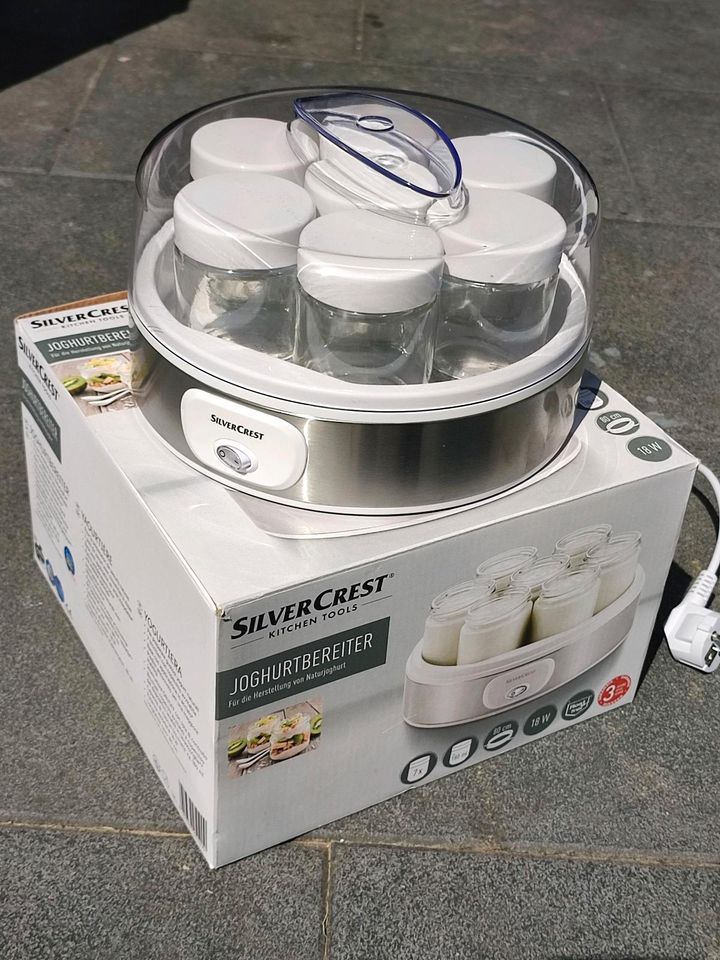 Joghurtbereiter Silver Crest Kitchen Tools 1x benutzt in Bad Salzuflen