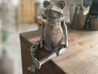 Kantenhocker Dekofigur Frosch Landhaus Shabby Deko Holz Duisburg - Walsum Vorschau