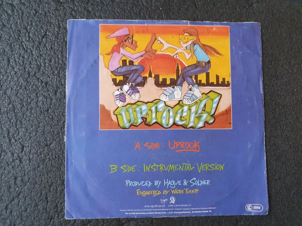 The Rock steady Crew Hey You.. Maxi Vinyl inkl. Single Breakdance in Köln