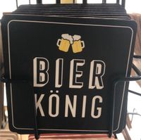 Korkuntersetzer Bierdeckel Bierkönig NEU Rheinland-Pfalz - Gau-Algesheim Vorschau