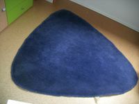 blauer Woll-Teppich von IKEA "Odde" Nordrhein-Westfalen - Coesfeld Vorschau
