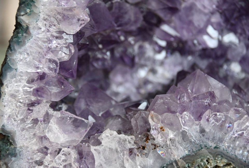 Druse Amethyst Zwillinge ABSOLUTE RARITÄT Amethystdruse in Rottenburg am Neckar