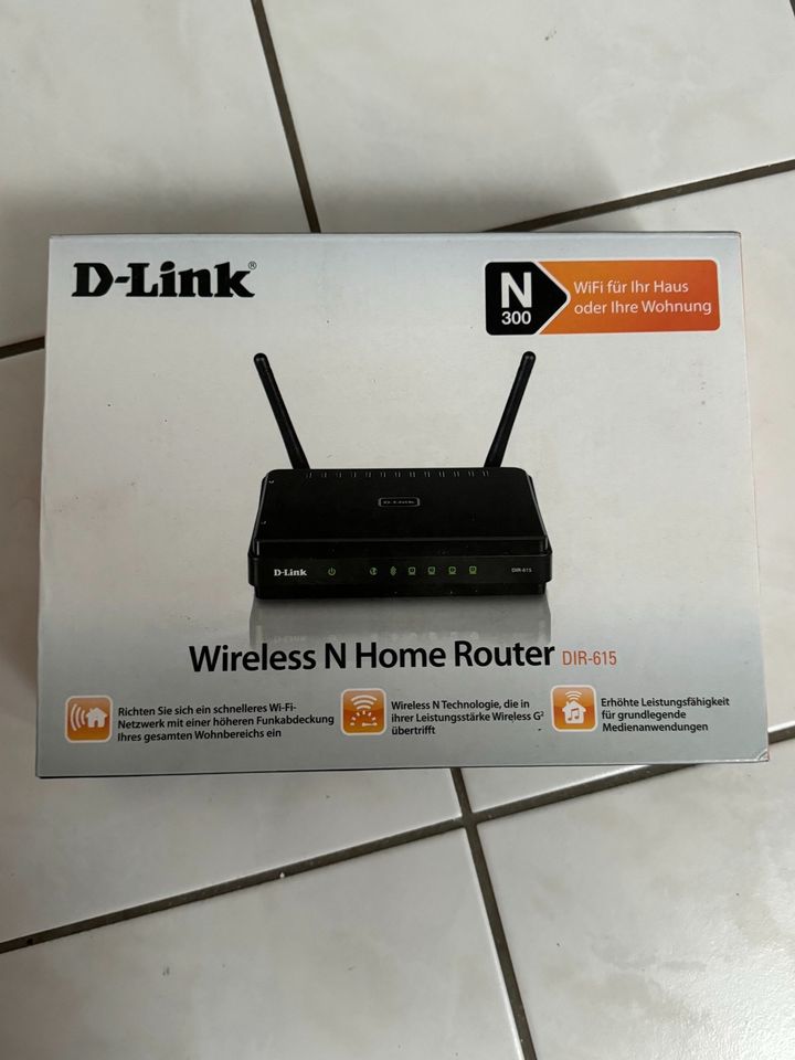 D link Router in Halle