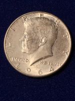 Silver Münze  USA 1/2 Dollar 1964 Bayern - Grafenwöhr Vorschau