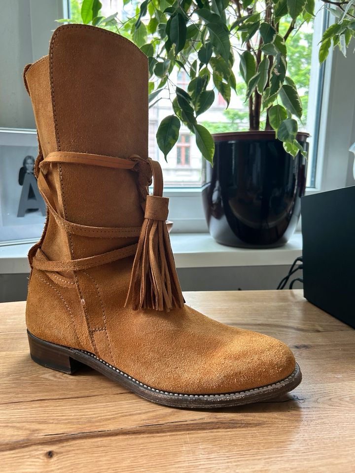 Yves Saint Laurent YSL , Rive Gauche ,Gaucho Boho Cowboy Boots 41 in Berlin