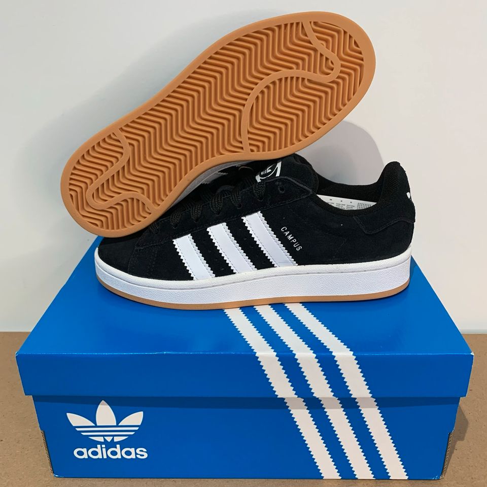 Adidas Campus 00s Junior Black Gum 35,5/36/36,5/37/38/38,5 Neu in Berlin