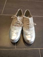 Marco tozzi budapester loafer silber 39 Slipper Neuwertig Thüringen - Eisenach Vorschau