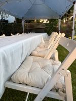 Klappstuhl mieten weiß aus Holz Klappbare Stühle mieten Düsseldorf - Reisholz Vorschau