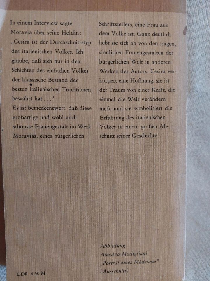 3x Alberto Moravia Die Gleichgültigen / Cesira / Die Verachtung in Dresden