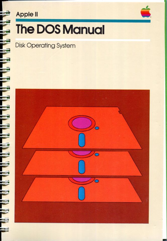 Apple II The DOS Manual engl. Ausgabe incl. Versand in Hamburg