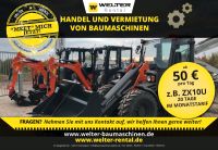 Minibagger 2,6 Tonnen Mieten Rheinland-Pfalz - Hermeskeil Vorschau