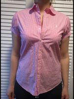 Polo Ralph Lauren Sport Bluse kurzarm kariert rosa weiß Baden-Württemberg - Schwäbisch Gmünd Vorschau