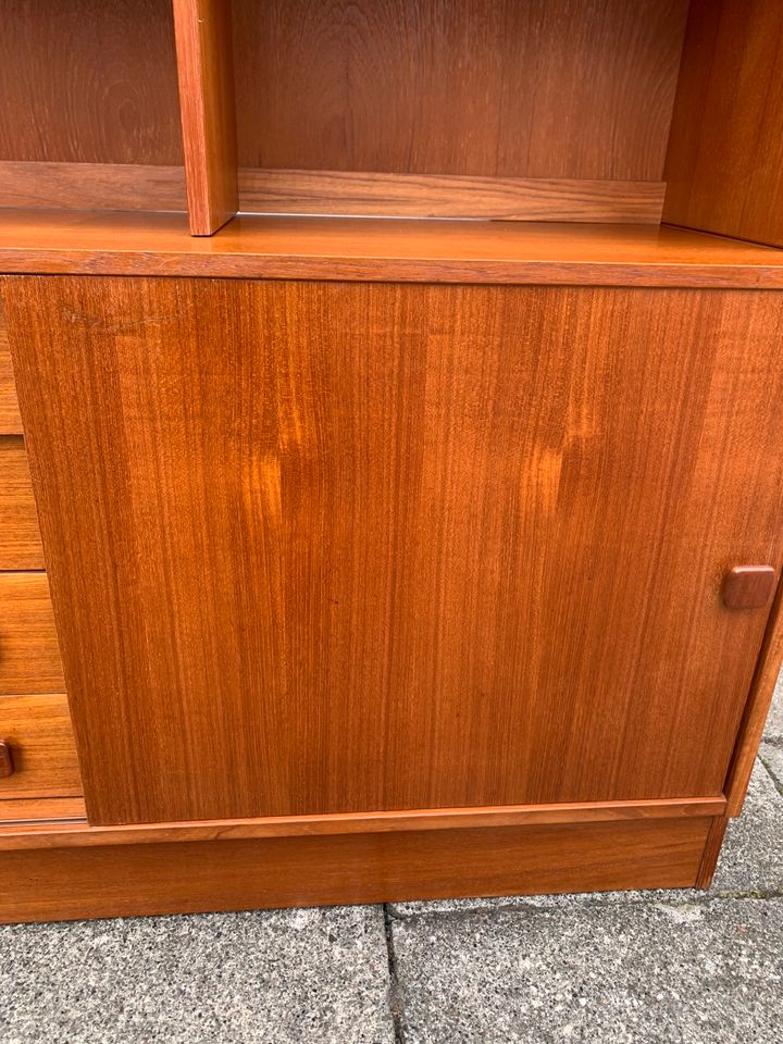 TEAK Highboard Regal Schrank Kommode Bücher Zimmer Wohnung in Köln