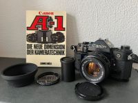Canon A-1 Lens FD 50mm 1.8 analoge Spiegelreflexkamera 35mm Japan Rheinland-Pfalz - Wackernheim Vorschau