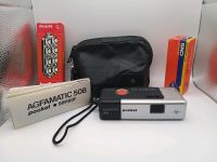 Agfamatic 508 Pocket Kamera - Neu mit Film und Ledertasche Berlin - Reinickendorf Vorschau