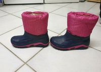 Winterstiefel Gr. 34 gefüttert Schnee Stiefel Mädchen blau pink Bayern - Ostheim Vorschau