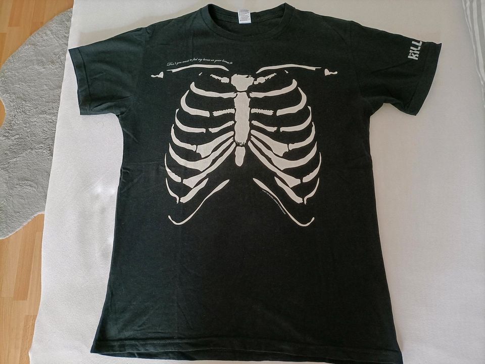 T-Shirt The Killers Herren Gr. M Schwarz Bones in Bellheim