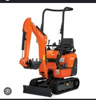 Mikrobagger Bagger Kubota mieten leihen Vermietung K008-3 nur 70 cm breit ab 66,-€ Brutto Nordrhein-Westfalen - Porta Westfalica Vorschau