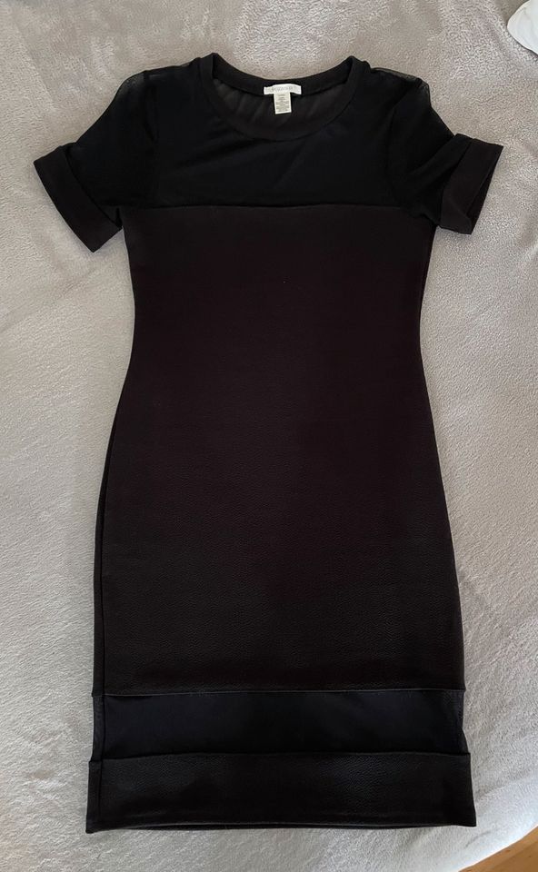 Transparenz! BOZZOLO Kleid transparent schwarz S 36 M 38 top! in München