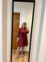 Weinrotes Boho-Kleid von Vero Moda Bayern - Weiden (Oberpfalz) Vorschau