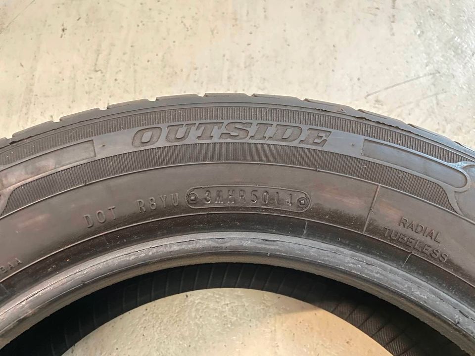 4 Sommerreifen 175/65/R15 84T 5,6-4,4mm Dunlop mit Montage #C428S in Hanau