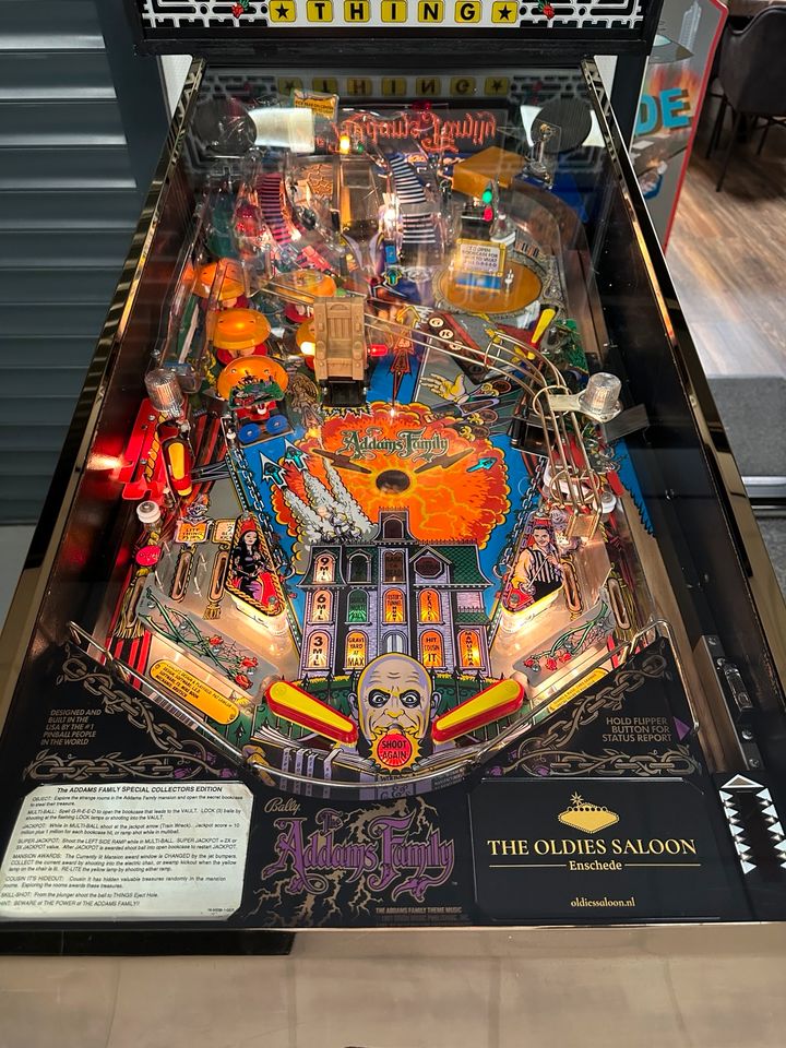 Flipper - Pinball Bally The Addams Family Gold Collectors Edition in Gronau (Westfalen)