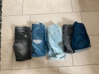Fünf Jeans Shorts Gr. 122 für Jungen Dresden - Leubnitz-Neuostra Vorschau