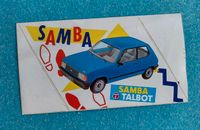 Talbot Samba Aufkleber (1981–1986) inkl. Versand Bayern - Windach Vorschau