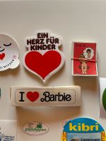 Aufkleber Sticker Herz für Kinder Geha Kibri Faller Barbie Bayern - Niedernberg Vorschau