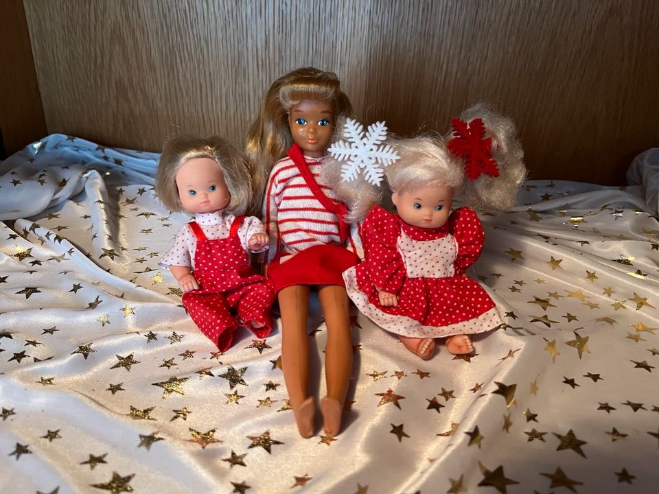 Barbie Heart Family Toddler / Babies & Skipper - Original 80er in Frankfurt am Main